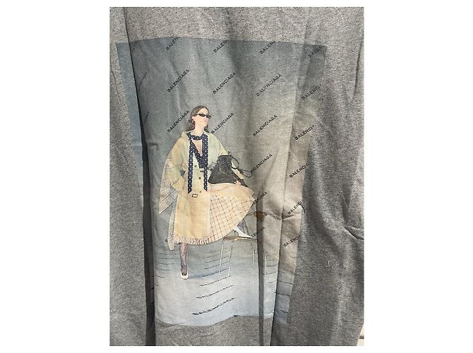 Camiseta Balenciaga gris T.XS - vista 3