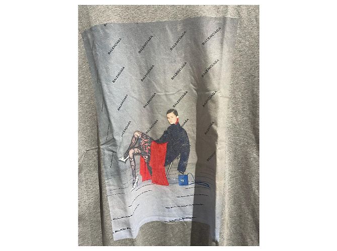 Camiseta Balenciaga gris T.XS - vista 4