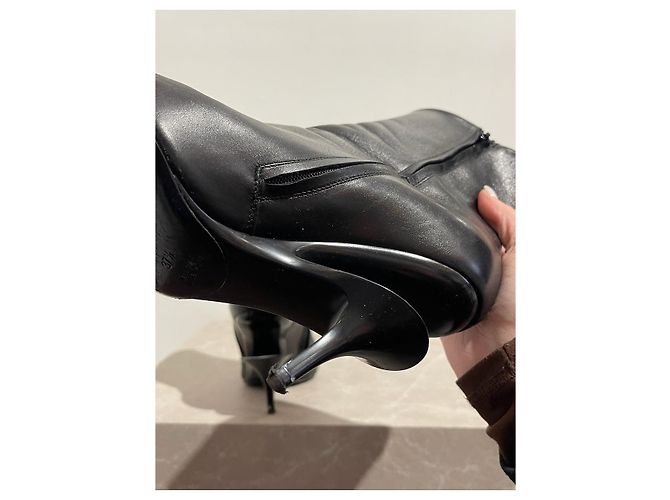 Maison Martin Margiela Stivaletti Maison Margiela neri T.37,5 Nero - vista 7