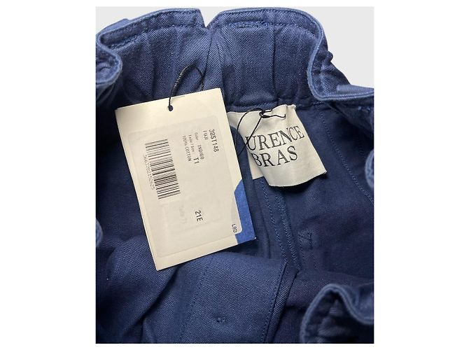 Bermuda Laurence Bras blau T.1 Braun - Ansicht 6