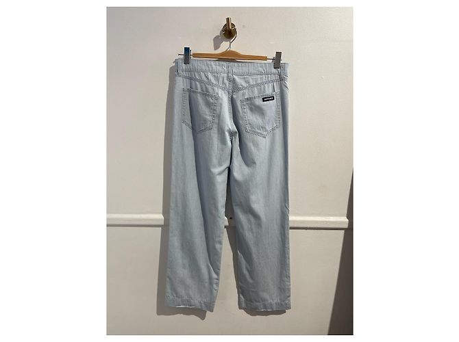 Pantalones Miu Miu azules T.26 - vista 4