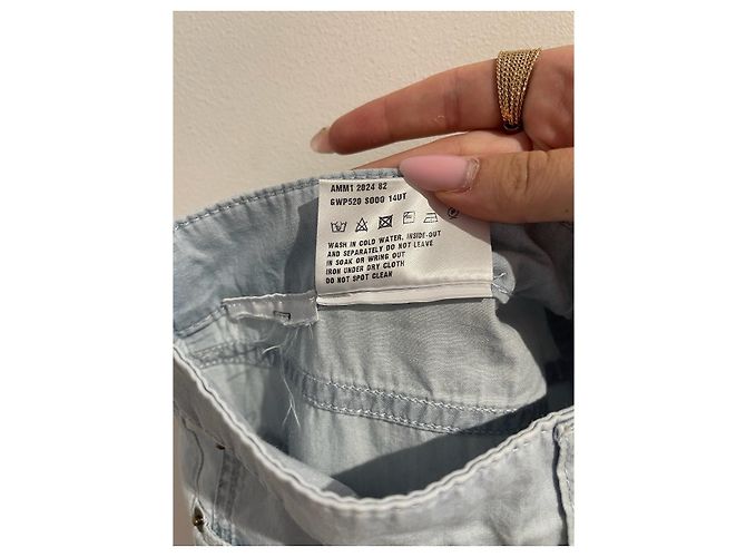 Pantalones Miu Miu azules T.26 - vista 7