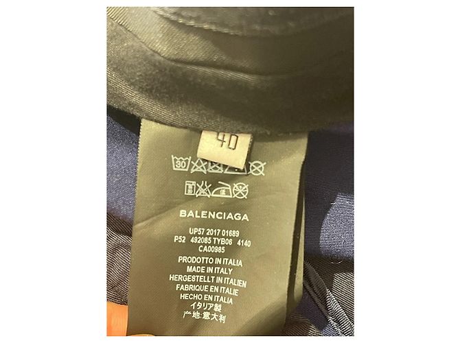Pantalones Balenciaga azules T.40 - vista 5