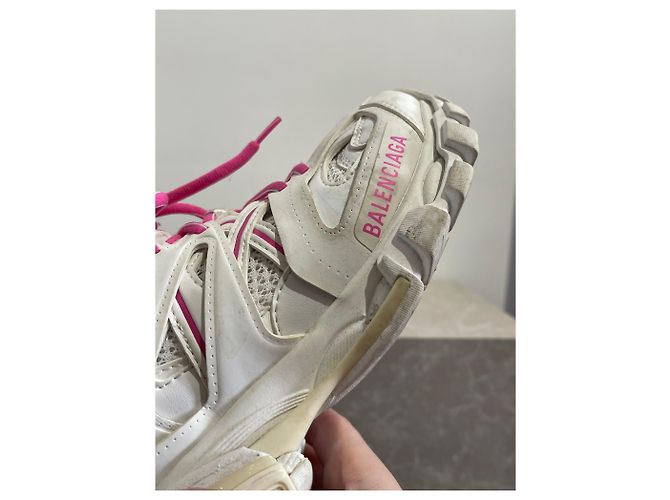 Sneaker Balenciaga Track T.36 Bianco - vista 11