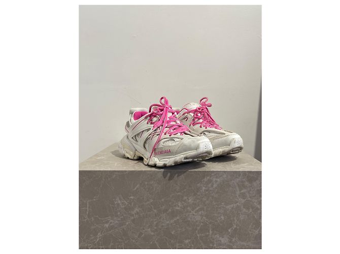 Sneaker Balenciaga Track T.36 Bianco - vista 2