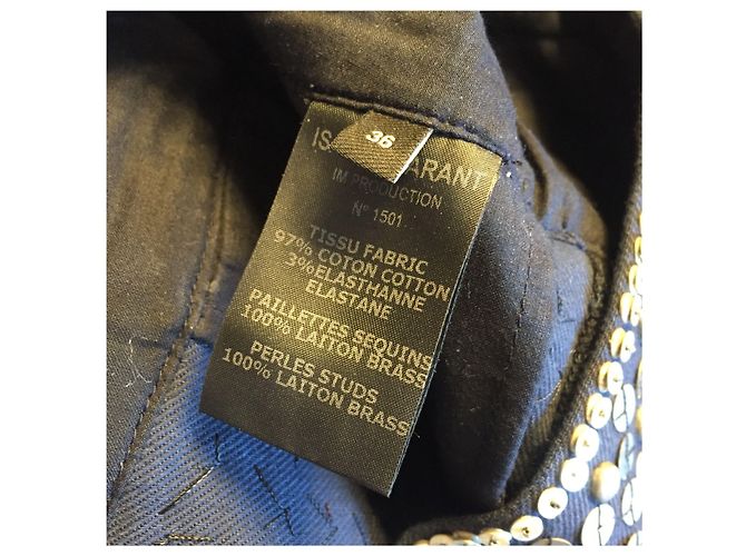 Jeans Isabel Marant T.XS Negro - vista 7