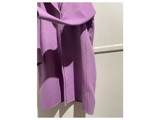 Stella Mc Cartney Abrigo Stella McCartney violeta T.34 Púrpura - vista 5