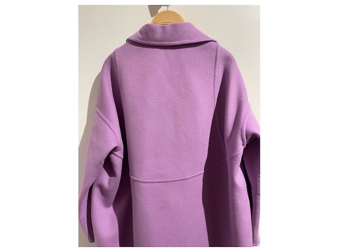 Stella Mc Cartney Abrigo Stella McCartney violeta T.34 Púrpura - vista 9