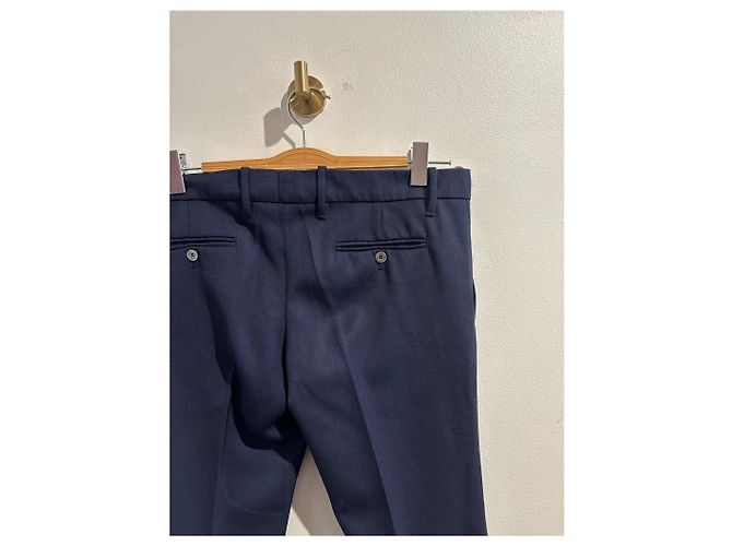 Calças Gucci azul marinho T.38 - vista 5