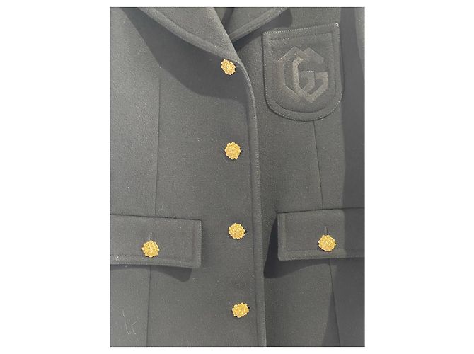 Gucci Mantel schwarz T.34 - Ansicht 2