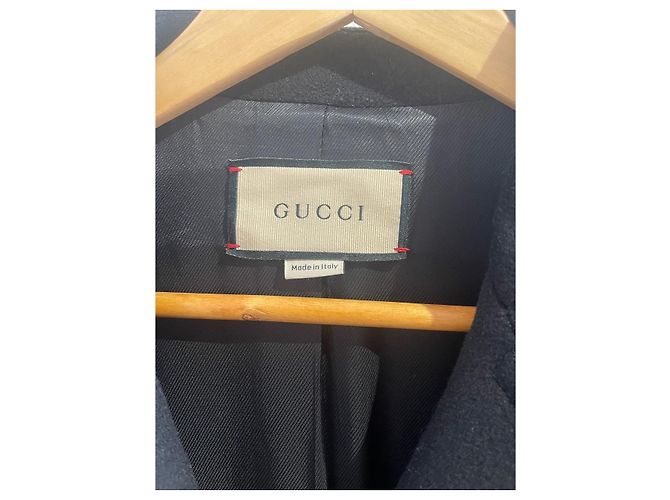 Gucci Mantel schwarz T.34 - Ansicht 7