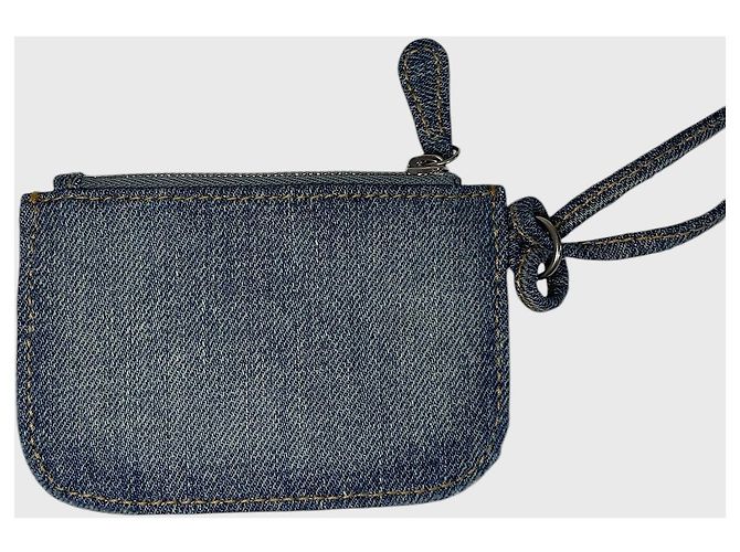 Portamonete Balenciaga Cagole Blu - vista 2