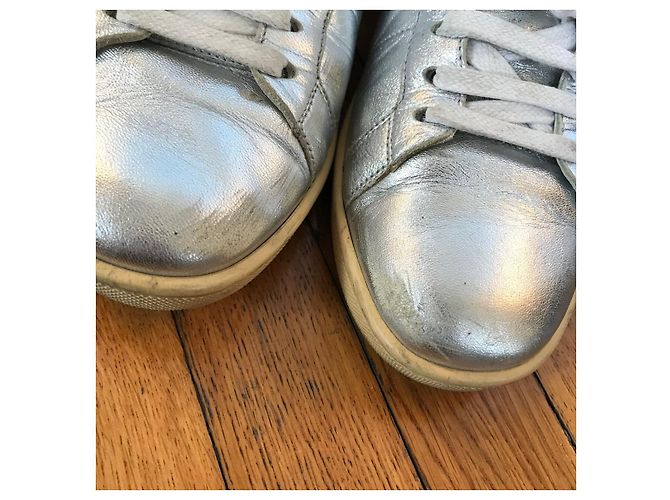Autre Marque Sneakers Saint Laurent argento T.36 - vista 3