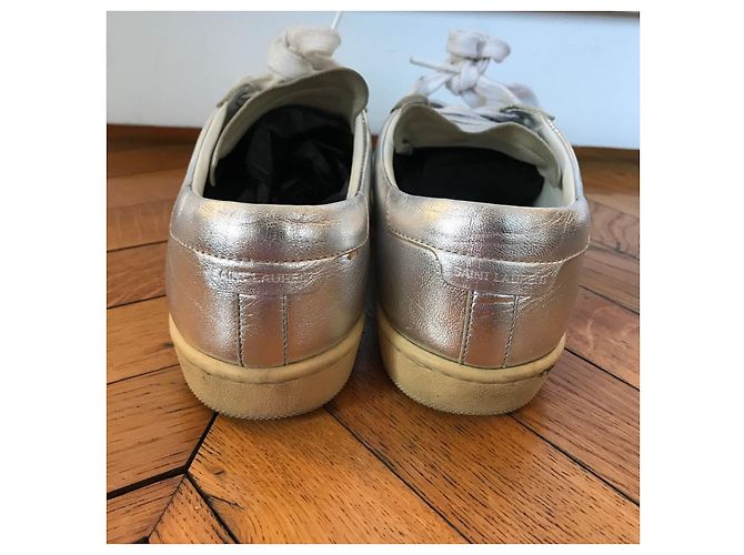 Autre Marque Sneakers Saint Laurent argento T.36 - vista 4