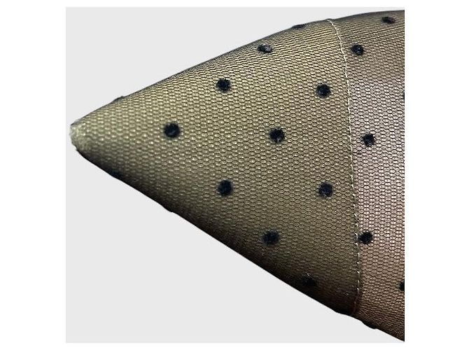 Christian Dior Sapatilhas Dior com bolinhas T.38,5 Bege - vista 7