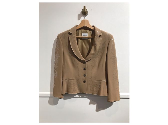 Traje Moschino beige T.40 - vista 2