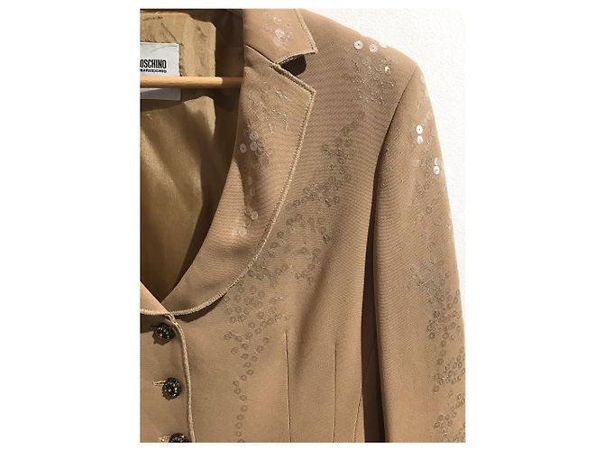 Traje Moschino beige T.40 - vista 3