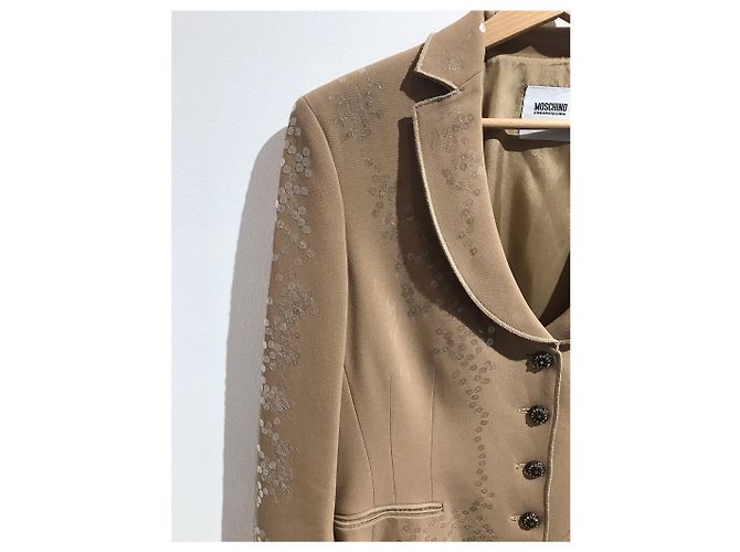 Traje Moschino beige T.40 - vista 5