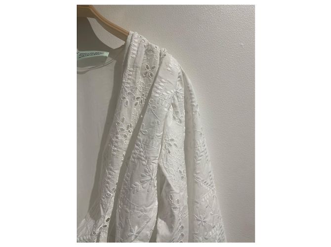 Off White Off-White Bluse weiß T.40 - Ansicht 2