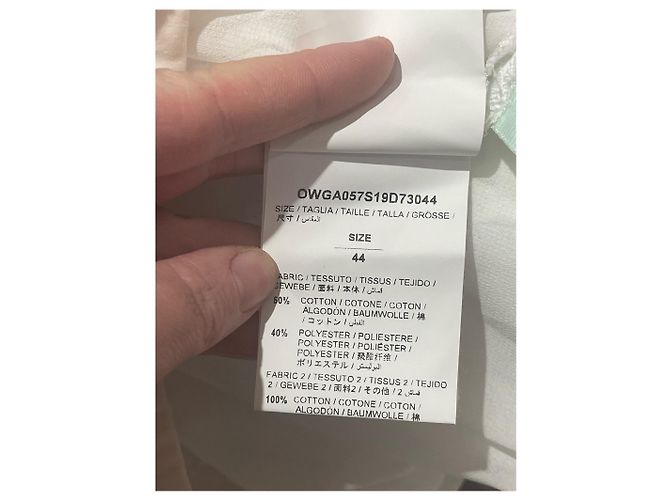 Off White Off-White Bluse weiß T.40 - Ansicht 6