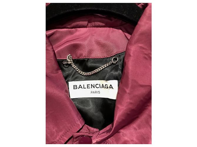 Chaqueta Balenciaga burdeos T.34 - vista 3