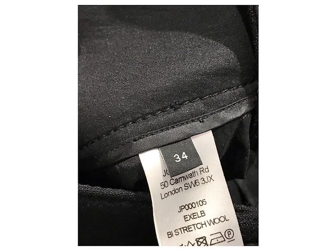 Pantalones Joseph Noir T.M Negro - vista 6