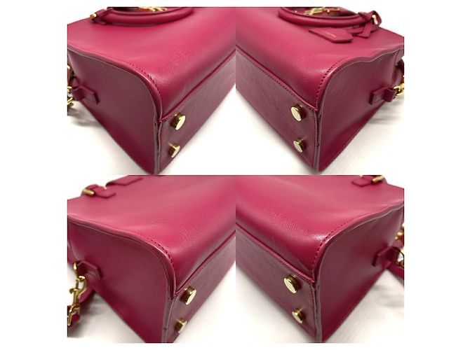 Autre Marque Borsa Saint Laurent Baby Cabas Monogram Pink Rosa - vista 3