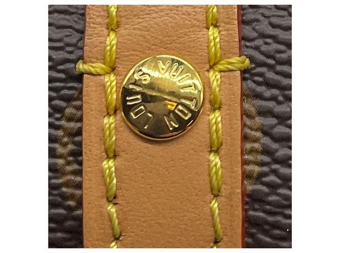 Louis Vuitton Fold Me Pouch Handtasche aus braunem Monogram Canvas - Ansicht 10