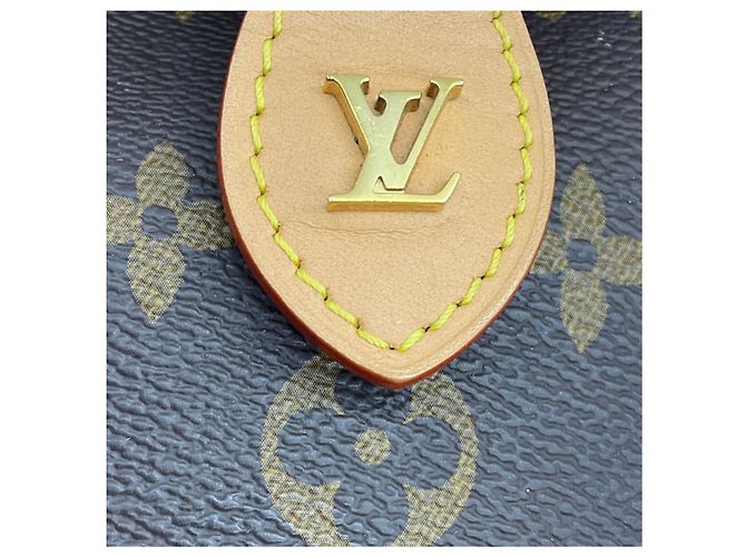 Louis Vuitton Fold Me Pouch Handtasche aus braunem Monogram Canvas - Ansicht 9