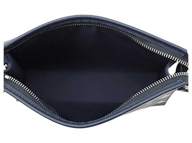 Borsa a tracolla Portafoglio indossabile Gaston Blue Louis Vuitton Monogram Shadow - vista 4