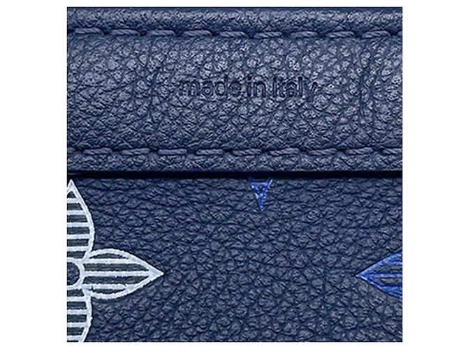 Borsa a tracolla Portafoglio indossabile Gaston Blue Louis Vuitton Monogram Shadow - vista 5