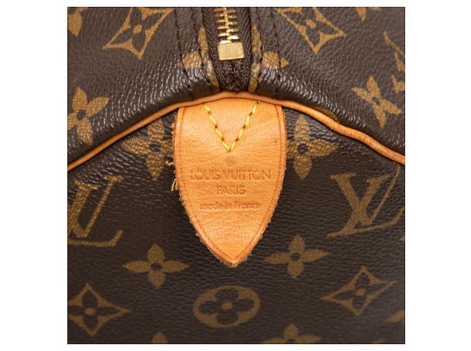 Borsa Boston Louis Vuitton Monogram Speedy 30 Marrone - vista 5