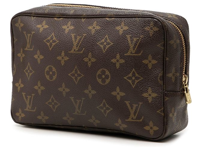 Borsa a Clutch Louis Vuitton Monogram Trousse Toilette 23 Marrone - vista 2