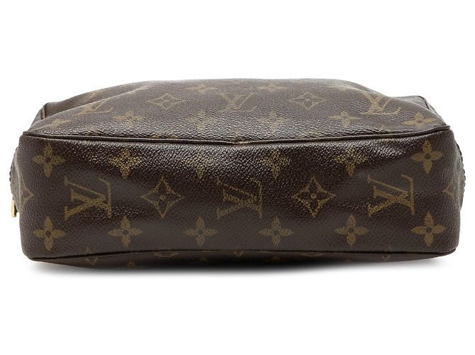 Borsa a Clutch Louis Vuitton Monogram Trousse Toilette 23 Marrone - vista 3