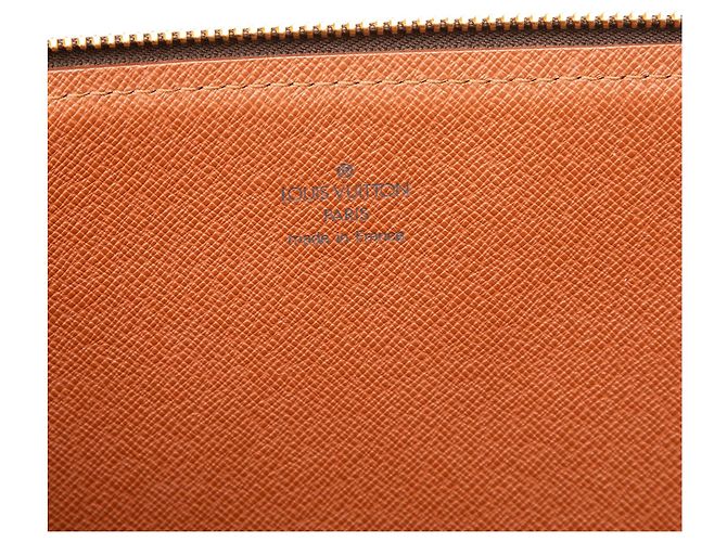 Borsa Business Portfolio Poche Documents Monogram Louis Vuitton Marrone - vista 5