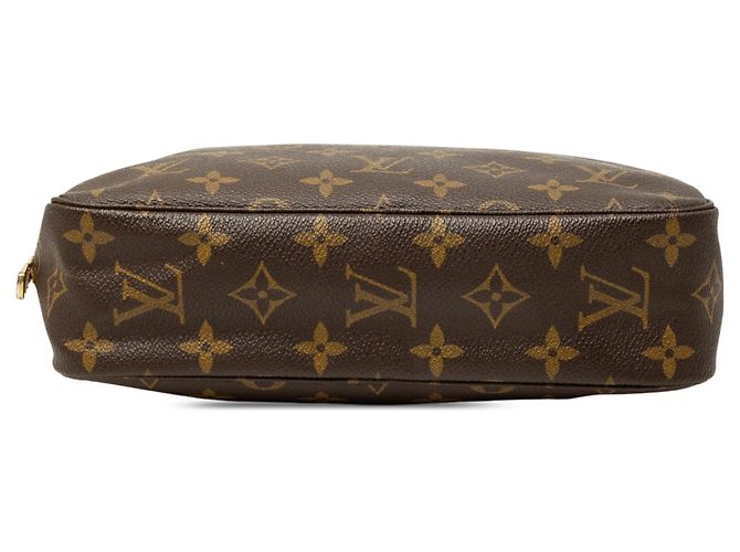 Borsa a pochette Louis Vuitton Monogram Trousse Toilette 23 Marrone - vista 3
