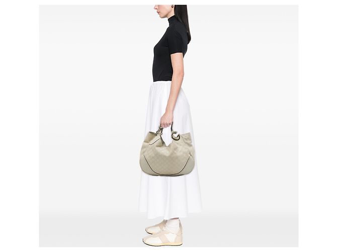 Tote Gucci Guccissima Charlotte Marrone - vista 6