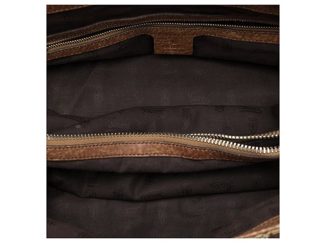 Gucci Medium GG Canvas Bamboo Libeccio Tote Beige - Ansicht 4