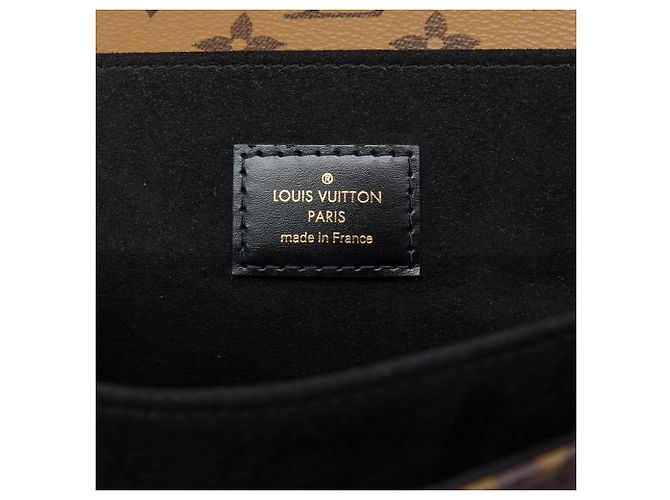 Bolsa Louis Vuitton Monogram Reverse Pochette Metis Castanha Marrom - vista 5