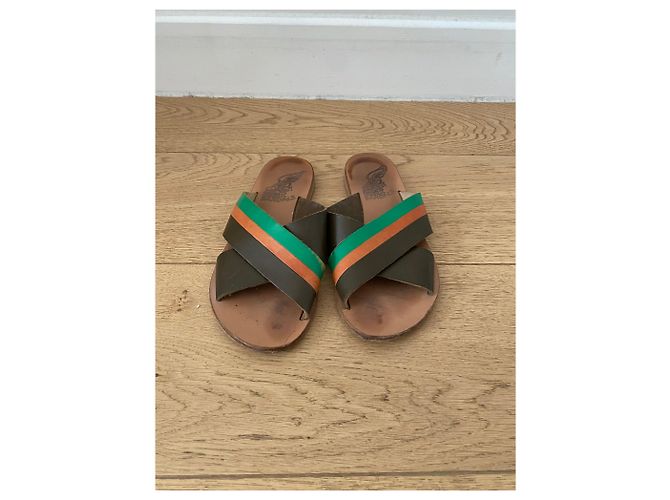 Sandali Ancient Greek Sandals kaki T.35 Cachi - vista 2