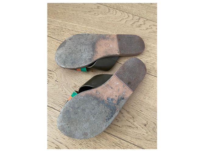 Sandali Ancient Greek Sandals kaki T.35 Cachi - vista 4