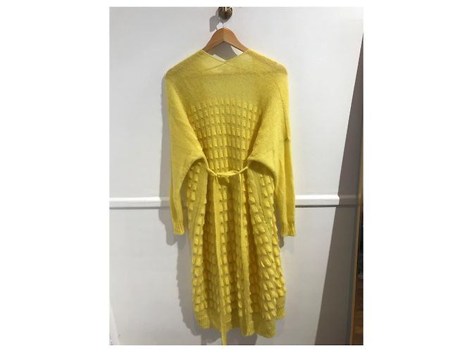 Autre Marque Chaleco Delpozo amarillo T.S - vista 3