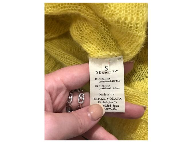 Autre Marque Chaleco Delpozo amarillo T.S - vista 5