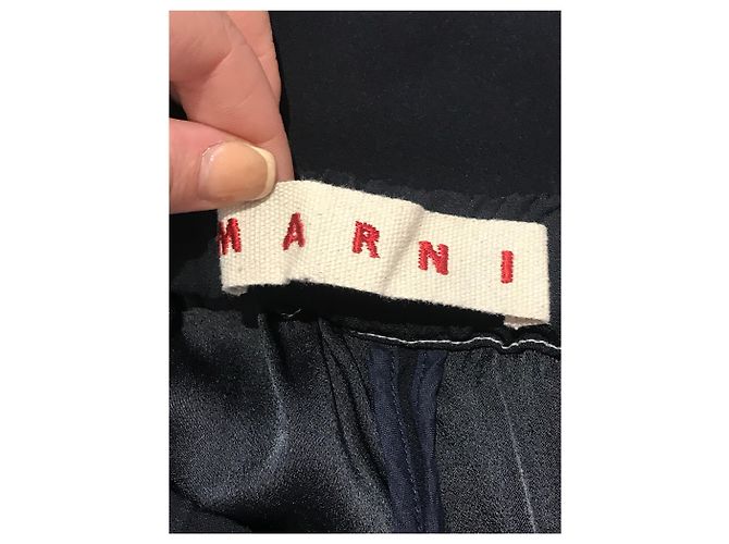 Marni Hose dunkelblau T.38 - Ansicht 3