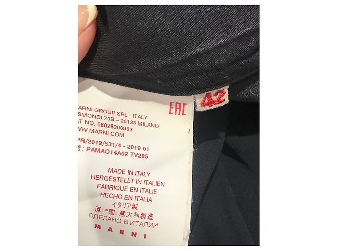 Marni Hose dunkelblau T.38 - Ansicht 4