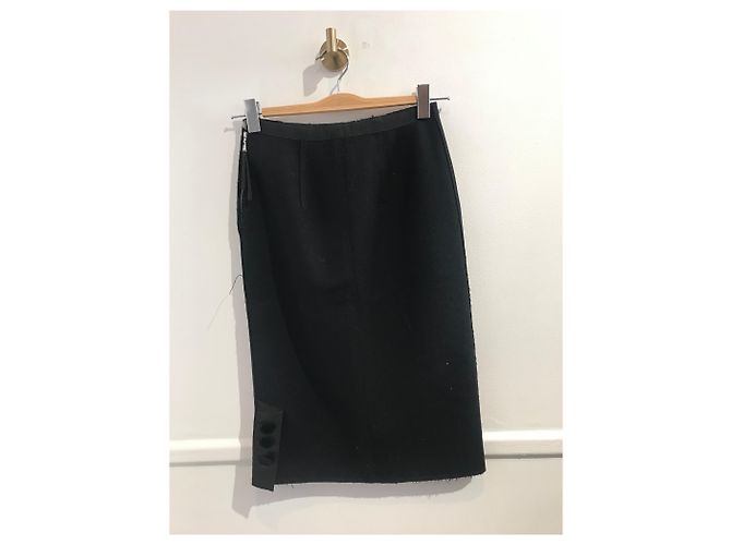 Louis Vuitton Rock schwarz T.36 - Ansicht 2
