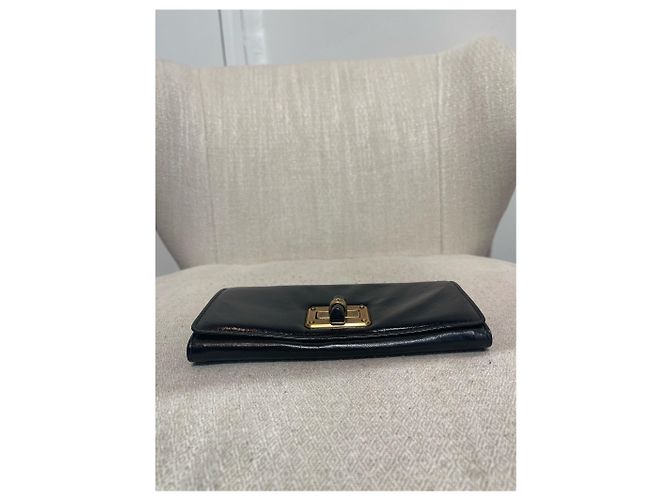 Cartera Lanvin negra NUEVA Negro - vista 6