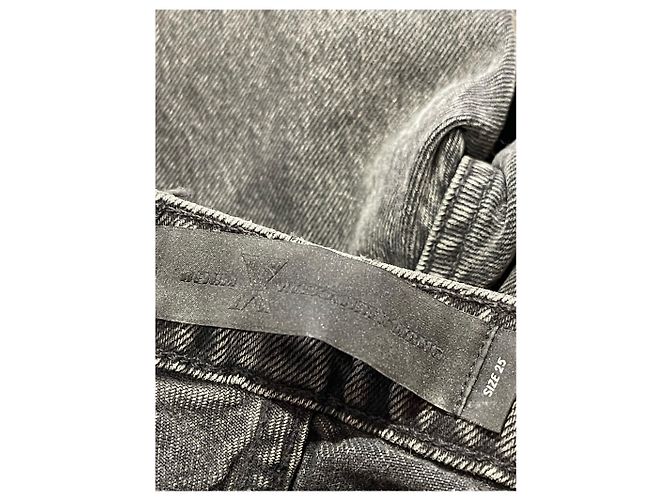 Jeans Alexander Wang neri T.25 Nero - vista 4