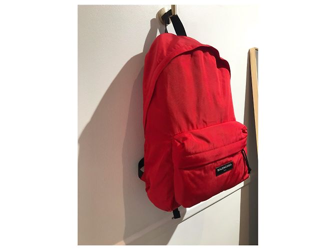 Zaino Balenciaga rosso NUOVO - vista 4