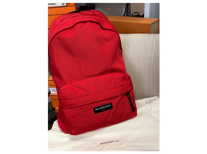 Zaino Balenciaga rosso NUOVO - vista 8